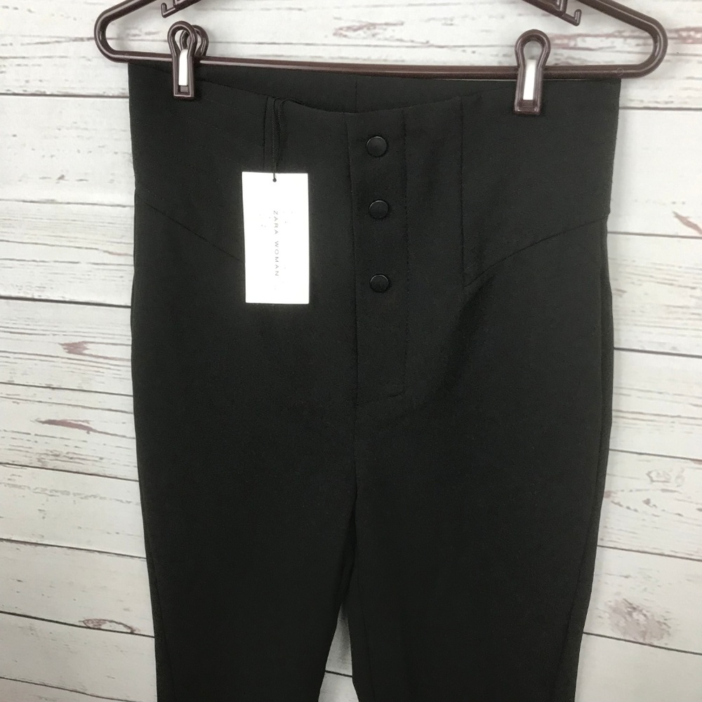 NWT Zara High Rise Dress Pants  - V3 - Picture 3 of 8